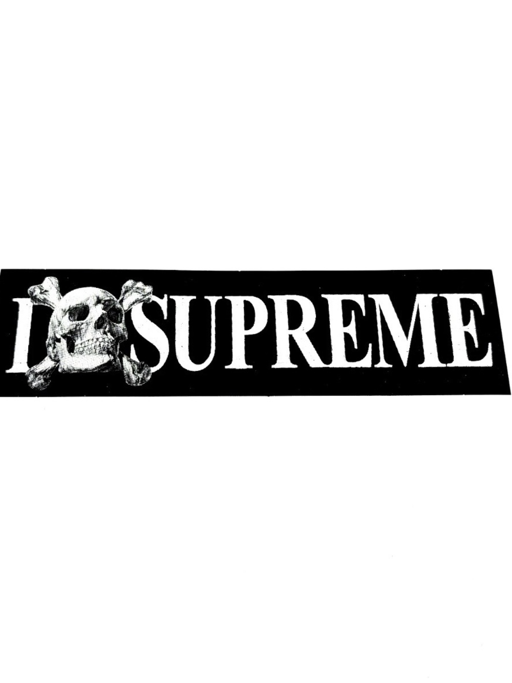 Supreme Skull Sticker (FW25)